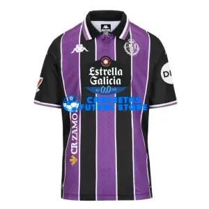 Camiseta Real Valladolid 2ª Equipación 2025/2026 Morado/Negro con Parche La Liga