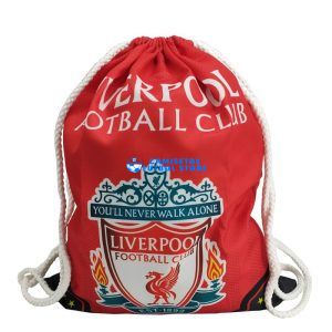 Bolsa con cordón de fútbol del Liverpool