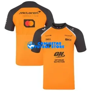 Camiseta McLaren F1 2025 Naranja/Negro
