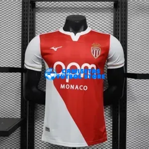 Camiseta Monaco 1ª Equipación 2025/2026 Rojo/Blanco (EDICIÓN JUGADOR)