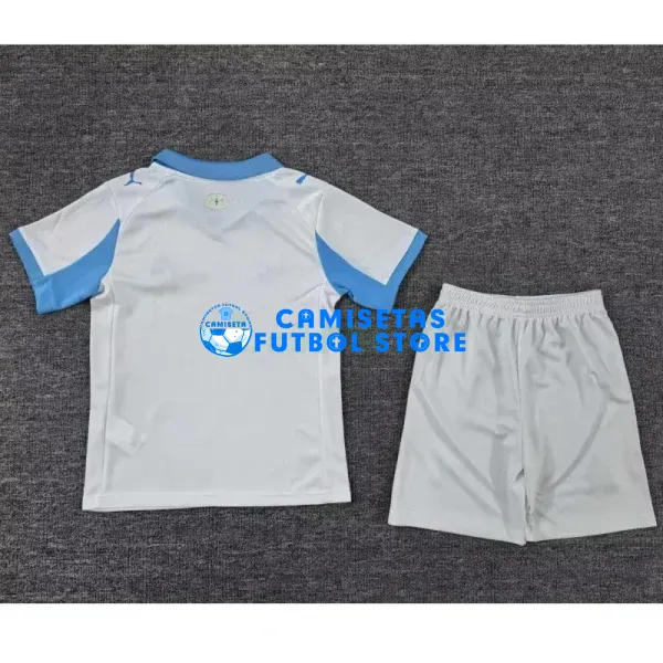 Camiseta Olympique Marsella 1ª Equipación 2025/2026 Blanco Niño Kit - Imagen 3