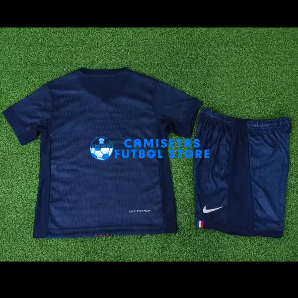 Camiseta PSG 1ª Equipación 2025/2026 Azul Niño Kit (EDICIÓN JUGADOR) - Imagen 2